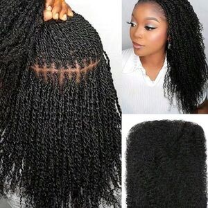 Afro Kinky Bulk Human Hair – Dreadlock Extensions (1 Bundle, Black)